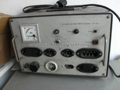 Schutzleiterprüfgerät SP 10A; Elektromess Dresden; (ID = 2409786) Equipment