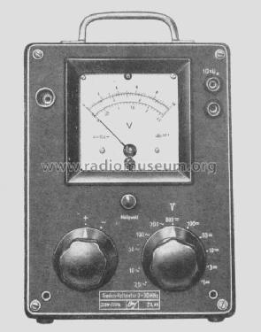 Universal-Röhrenvoltmeter Bittorf; Elektromess Dresden; (ID = 517121) Equipment