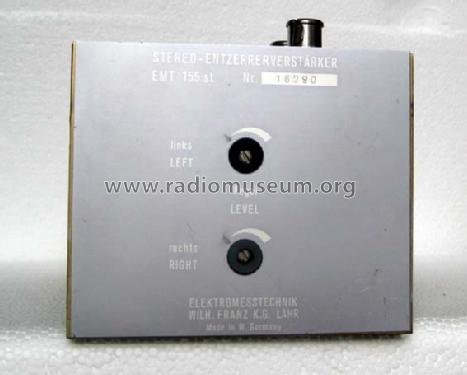 Schallplattenabspielgerät - Studio-Plattenspieler EMT 930ST + EMT 155ST; Elektromesstechnik (ID = 410843) R-Player