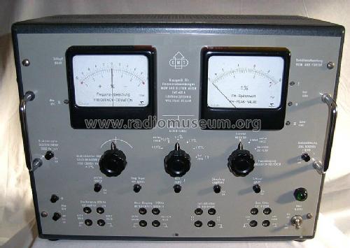 Frequenzschwankungs - Meßgerät EMT420A; Elektromesstechnik (ID = 1111260) Equipment