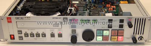 Professional CD-Player EMT981; Elektromesstechnik (ID = 585583) Sonido-V