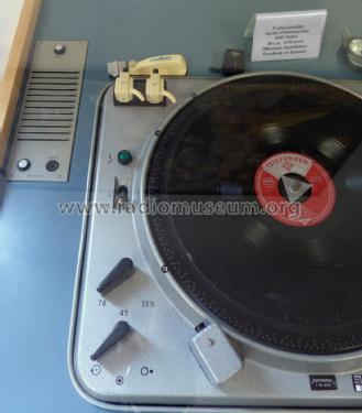 Schallplattenabspielgerät - Studio-Plattenspieler EMT 930ST + EMT 155ST; Elektromesstechnik (ID = 2430331) Ton-Bild