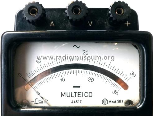 Multeico Mod.353; Elektromos (ID = 1537466) Equipment