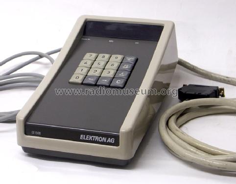 ET 1500; Elektron AG, Au ZH (ID = 504599) Misc