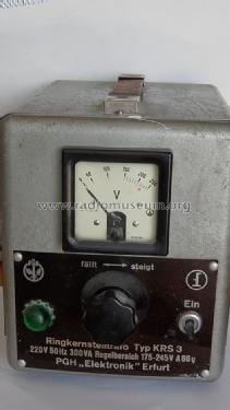 Ringkernstelltrafo KRS3; Elektronik Erfurt, (ID = 1473402) Power-S