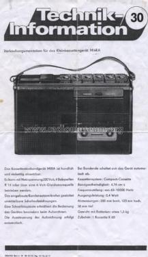 Mira MR76; Elektronik Gera, VEB (ID = 2593127) R-Player