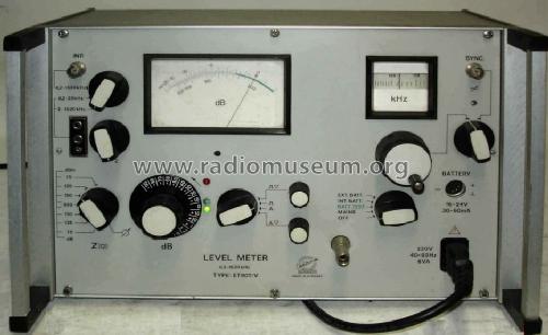 Level meter ET-90T/V; Elektronika (ID = 964942) Equipment