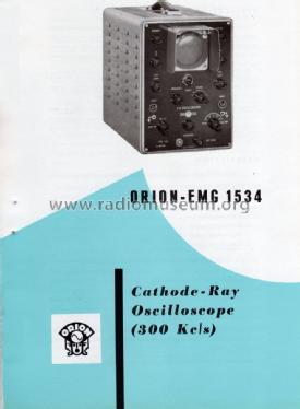 AF oszcillograf 1534; EMG, Orion-EMG, (ID = 1344521) Equipment