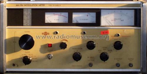 AM-FM Modulation Meter 1652/A / TR-5402/A; EMG, Orion-EMG, (ID = 794321) Ausrüstung