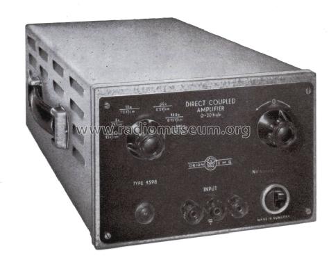 DC Amplifier 1598; EMG, Orion-EMG, (ID = 1344569) Equipment