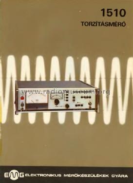 Distortion Meter 1510 / TR-1861; EMG, Orion-EMG, (ID = 909919) Equipment