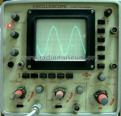 Dual Beam Oscilloscope 1564 / TR-4660; EMG, Orion-EMG, (ID = 795613) Equipment