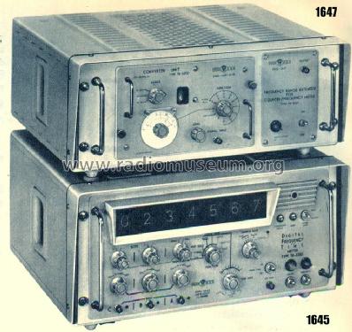 Frequency-range Extender 1647/ TR-5301; EMG, Orion-EMG, (ID = 913374) Equipment