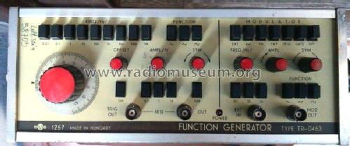 HF Sweep Generator 1257/TR-0463; EMG, Orion-EMG, (ID = 1793087) Ausrüstung