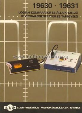 Logikai komparátor 19630; EMG, Orion-EMG, (ID = 910713) Equipment