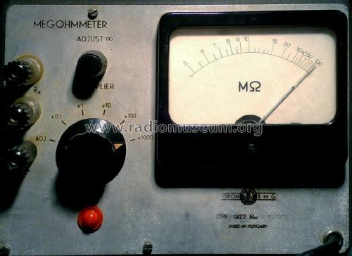 Megaohm Meter 1422; EMG, Orion-EMG, (ID = 1264732) Equipment