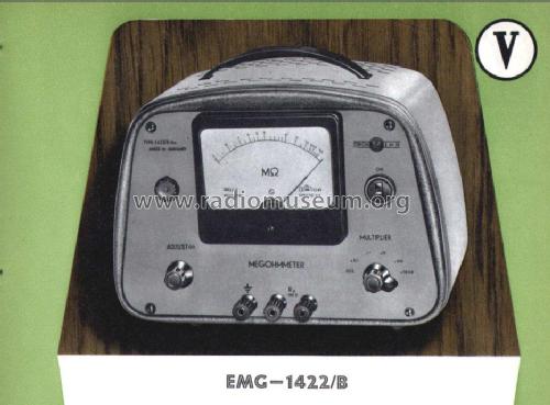 Megohmmeter EMG-1422B; EMG, Orion-EMG, (ID = 2088032) Equipment