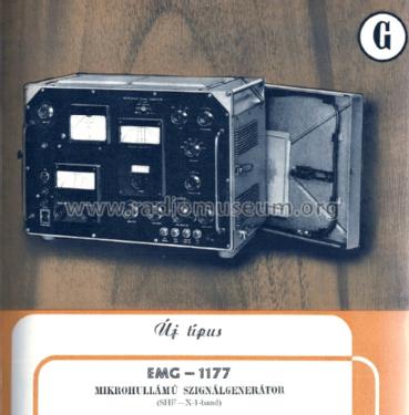 Microwave Signal Generator 1177 / TZA-102; EMG, Orion-EMG, (ID = 1254712) Equipment