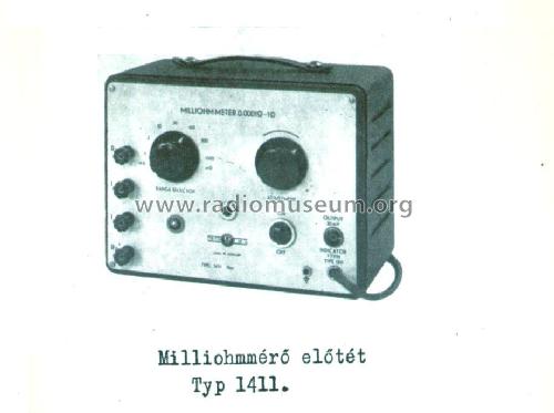 Milliohm Meter 1411; EMG, Orion-EMG, (ID = 2088394) Equipment
