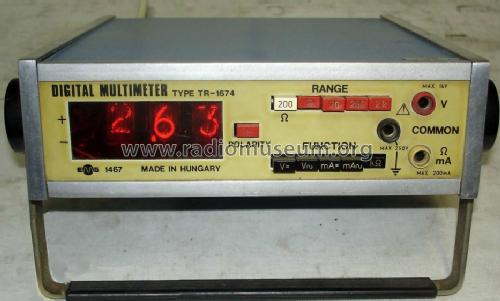 Multimeter 1467 / TR-1674; EMG, Orion-EMG, (ID = 969229) Equipment