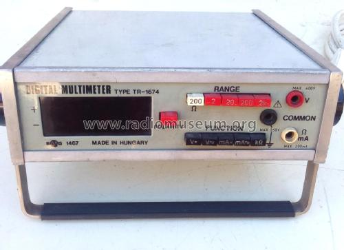 Multimeter 1467 / TR-1674; EMG, Orion-EMG, (ID = 2132571) Equipment