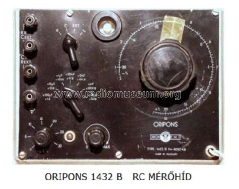 Oripons 1432/B /TR-2101-B; EMG, Orion-EMG, (ID = 826092) Equipment