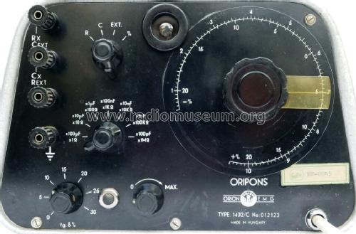 Oripons 1432 / C; EMG, Orion-EMG, (ID = 1337365) Equipment