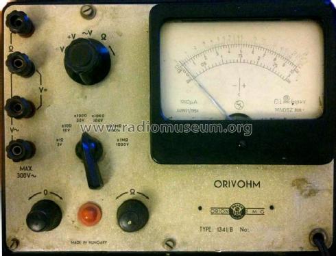 Orivohm 1341/B; EMG, Orion-EMG, (ID = 1716874) Equipment