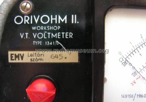 Orivohm II. 1341/D; EMG, Orion-EMG, (ID = 1025677) Equipment