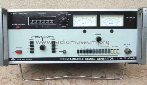 Programmable Signal Generator TR-0614B / 1172B; EMG, Orion-EMG, (ID = 1469362) Equipment