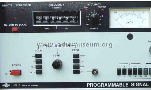 Programmable Signal Generator TR-0614B / 1172B; EMG, Orion-EMG, (ID = 1469363) Equipment