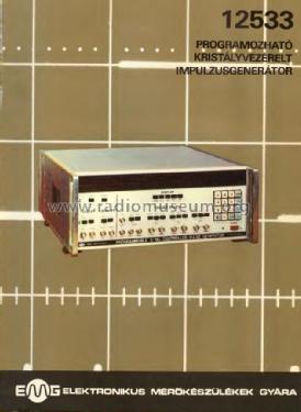 Programmable X-tal Controlled Pulse Generator 12533 / TR-0313; EMG, Orion-EMG, (ID = 909198) Equipment