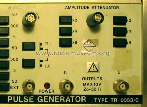 Pulse Generator 1153C / TR-0353C; EMG, Orion-EMG, (ID = 1257170) Equipment