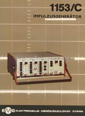 Pulse Generator 1153C / TR-0353C; EMG, Orion-EMG, (ID = 908125) Equipment