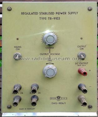 Stab. Power Supply 1836/1 / TR-9103; EMG, Orion-EMG, (ID = 1974596) Equipment