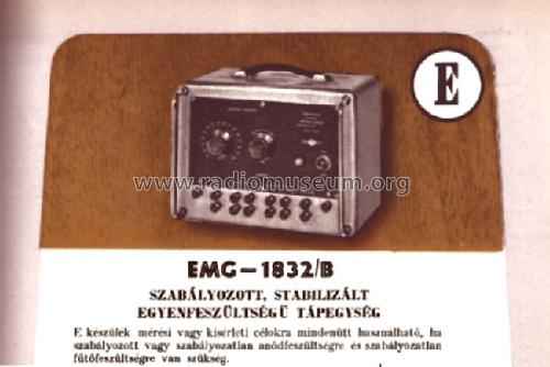 Stabilizált DC forrás 1832/B; EMG, Orion-EMG, (ID = 1255080) Equipment