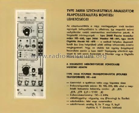 Sztohasztikus Analizátor 34200; EMG, Orion-EMG, (ID = 910724) Equipment