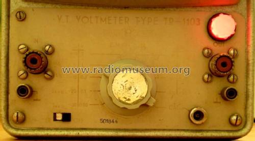 Tube Voltmeter 1314/TR-1103; EMG, Orion-EMG, (ID = 798313) Equipment