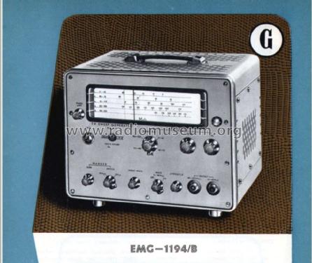 TV Sweep Generator EMG-1194B; EMG, Orion-EMG, (ID = 2087052) Equipment