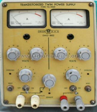 Twin Power Supply 1852/ TR-9150; EMG, Orion-EMG, (ID = 1203917) Equipment