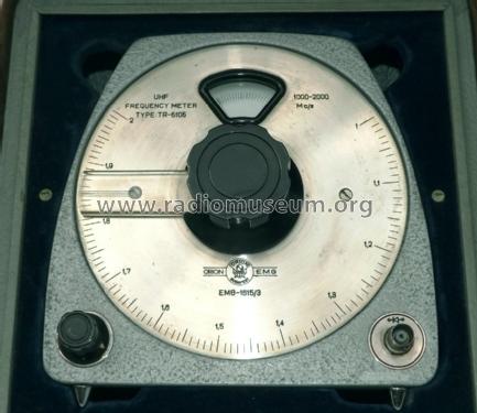 UHF Frequency Meter 1615/3 / TR-5105; EMG, Orion-EMG, (ID = 1287791) Equipment