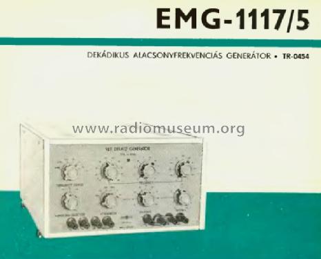 VLF Dekade Generator 1117/5 / TR-0454; EMG, Orion-EMG, (ID = 906803) Equipment