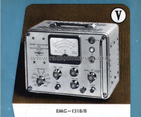 VSWR Indicator & Selective Amplifier EMG-1318B; EMG, Orion-EMG, (ID = 2087967) Equipment