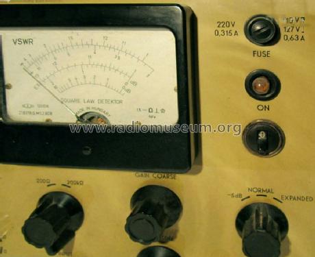 VSWR Meter 1318/C / TZA-201-C; EMG, Orion-EMG, (ID = 1221865) Equipment