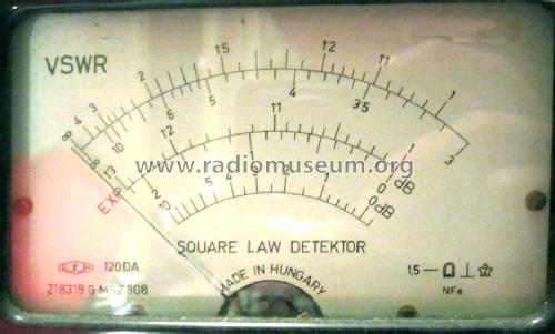 VSWR Meter 1318/C / TZA-201-C; EMG, Orion-EMG, (ID = 1221870) Equipment