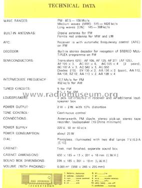 Olimp Stereo Multiplex ; Ei, Elektronska (ID = 734430) Radio