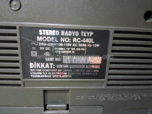 JVC Stereo Radyo Teyp RC-440L; Elektropak Elektrik (ID = 2325315) Radio