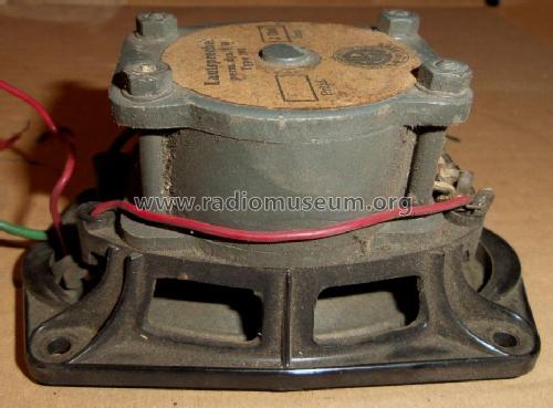 Lautsprecherchassis 191; Elektrophysikalische (ID = 1667497) Speaker-P