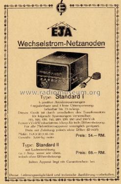 Netzanode Standard I/II; Elektrosignal G.m.b. (ID = 1313347) Fuente-Al