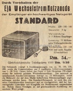Netzanode Standard I/II; Elektrosignal G.m.b. (ID = 1313348) Power-S